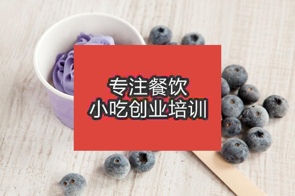 南京蓝莓冰激凌培训班