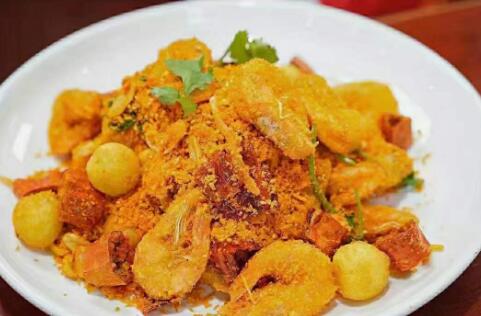 食尚香学员小炒虾作品