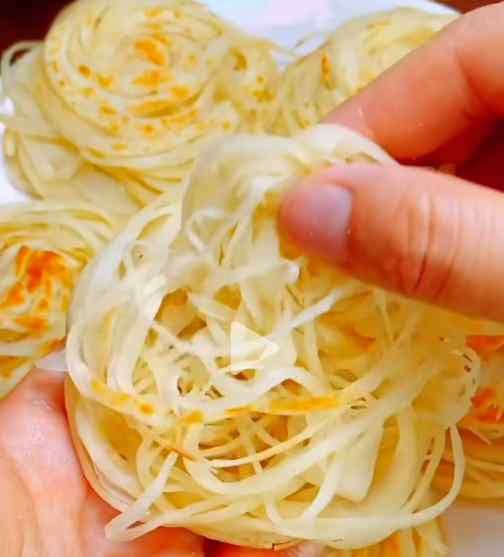 清油盘丝饼